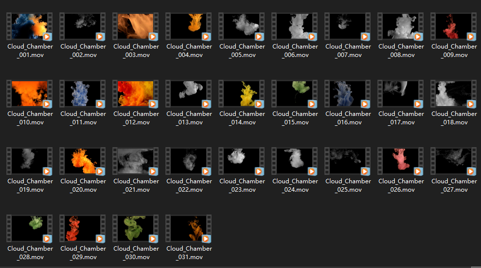 圖片[1]-31套水墨云霧高清視頻素材