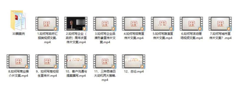 影視文案策劃快速提升課-資源網(wǎng)站