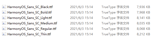 免費(fèi)商用華為鴻蒙字體HarmonyOS_Sans-資源網(wǎng)站