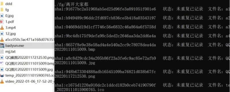 文件一鍵批量去重-自動遞歸刪除-生成文件結構-資源網站