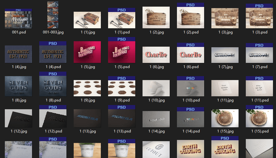 圖片[1]-900款LOGO素材PSD源碼