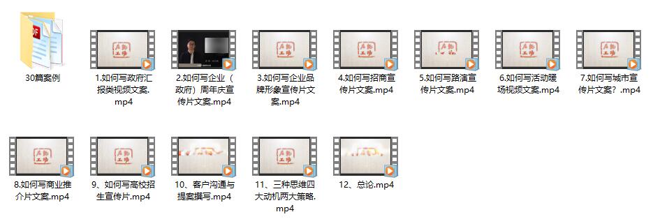 圖片[1]-影視文案策劃快速提升課