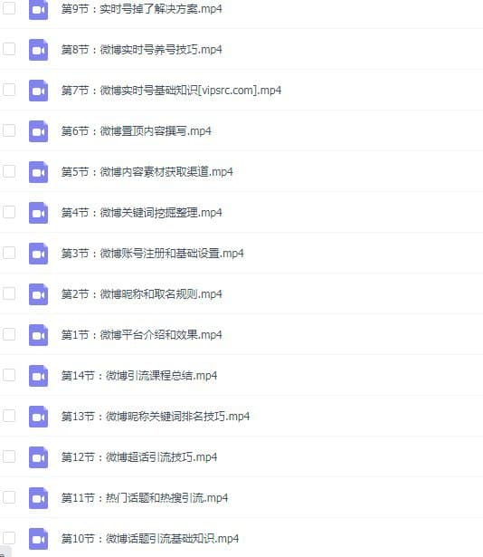 圖片[1]-微博引流技巧-微博營銷推廣課程-基礎(chǔ)操作篇