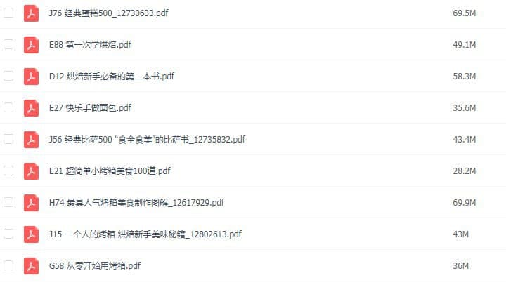 圖片[1]-烤箱食譜大全及做法-電子書下載