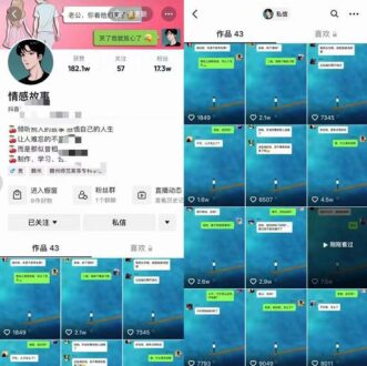 情感對(duì)話號(hào)教學(xué)-手機(jī)操作-超強(qiáng)吸粉能力-值得學(xué)習(xí)-資源網(wǎng)站