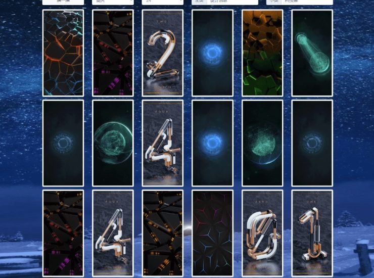 圖片資料收集壁紙-全是官方數據-不是第三方接口-資源網站