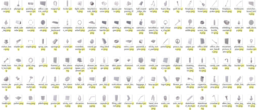 圖片[2]-無版權模型文件包OBJ FBX