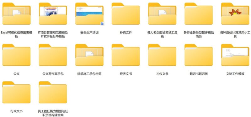 各類合同公文訴狀簡歷word模板范本大全 約5000多份-資源網站