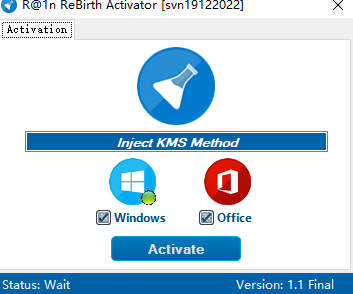 ReBirth Activator win office全版本激活器免費(fèi)下載-資源網(wǎng)站