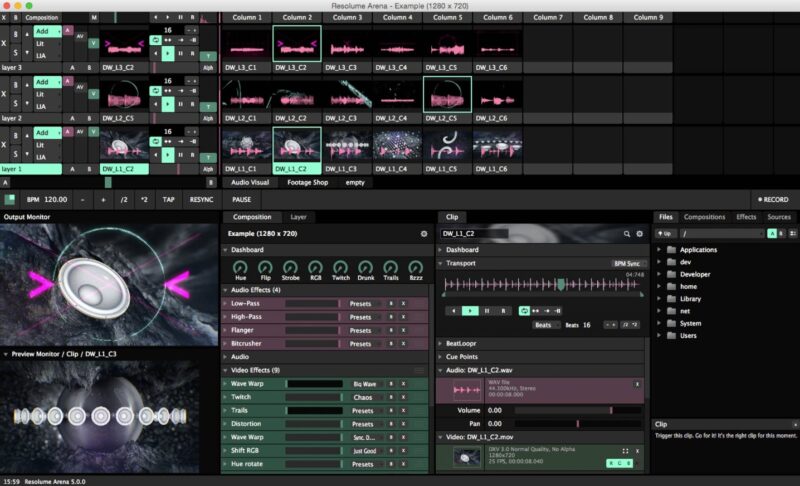 Resolume Arena 7.15 VJ音視頻軟件注冊激活版-資源網站