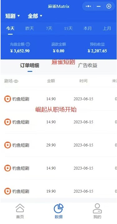 圖片[4]-市面高端12800米6月短劇玩法(抖音+快手+B站+視頻號)日入1000-5000(無水印)-資源網站
