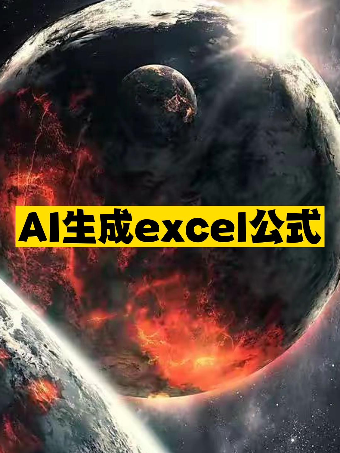 Al生成excel公式工具推薦-資源網站