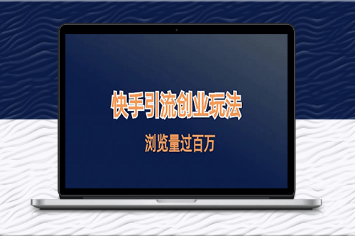 快手引流創業筆記玩法瀏覽量過百萬-資源網站