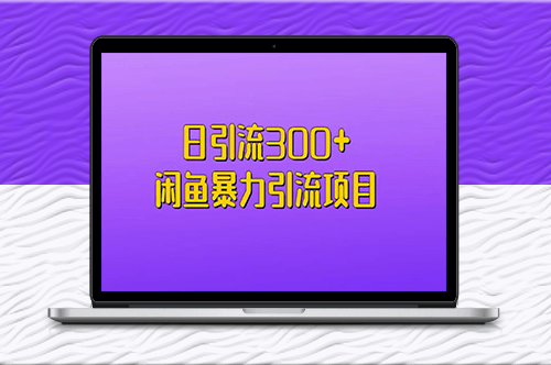 閑魚引流項目_日引流300粉-資源網站