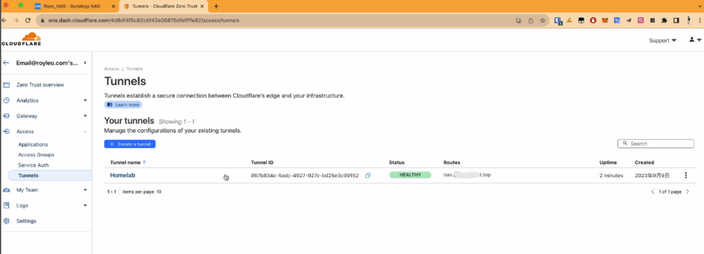圖片[11]-Cloudflare Tunnel：無懼DDOS_隨時隨地安全訪問局域網Web應用
