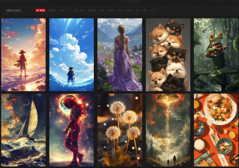 精選美女壁紙網站大合集_打造你的專屬視覺盛宴！-資源網站