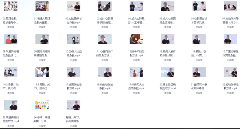 夜鷹急救指南：10分鐘掌握關鍵救命技能-資源網站