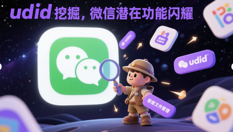 以 udid 定制軟件挖掘微信潛在功能亮點-資源網站