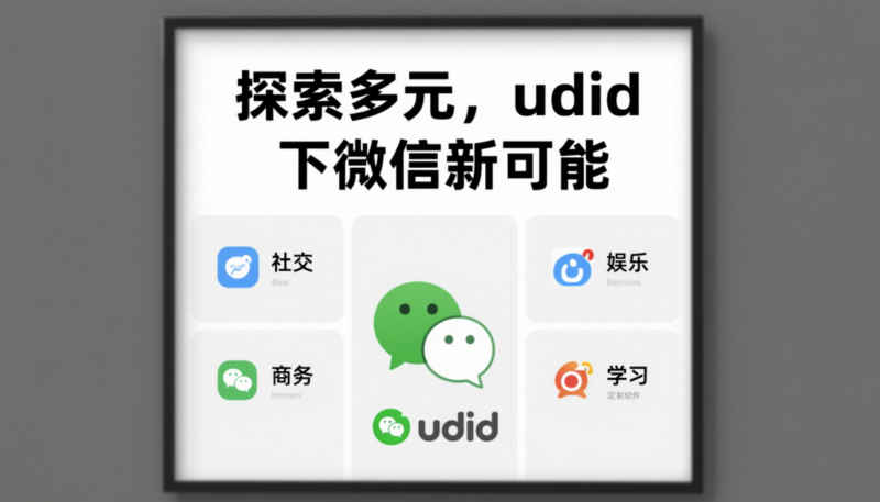 探索 udid 定制軟件下微信的多元可能性-資源網站