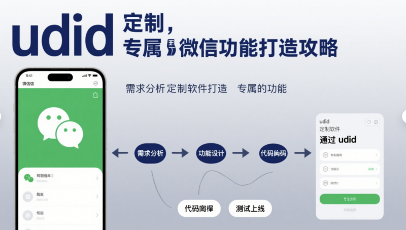 如何利用 udid 定制軟件打造專屬微信功能-資源網(wǎng)站