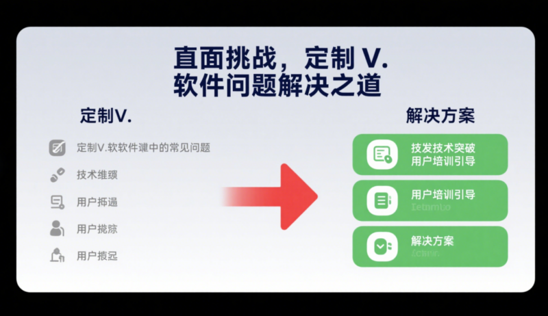 面對挑戰:解決定制V軟件實施過程中的問題-資源網站