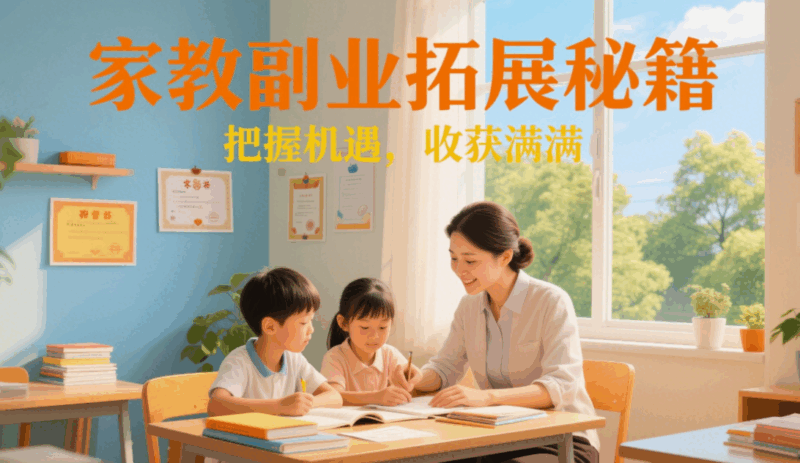 小項目副業:家教行業的拓展與機遇-資源網站