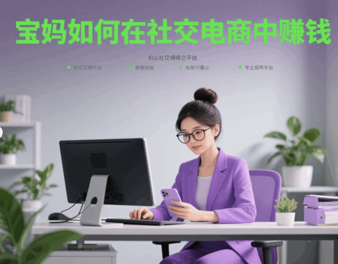 寶媽副業中的社交電商玩法揭秘-資源網站