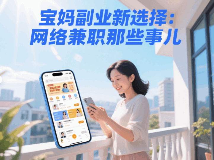 寶媽副業新選擇:網絡兼職那些事兒-資源網站