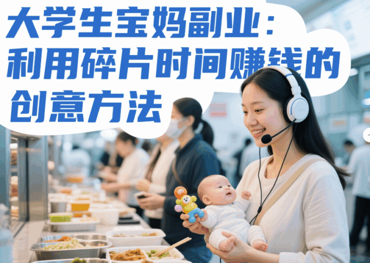 大學生寶媽副業：利用碎片時間賺錢的創意方法-資源網站