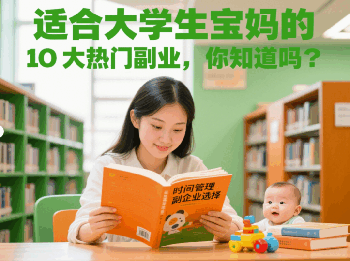 適合大學生寶媽的 10 大熱門副業,你知道嗎?-資源網站