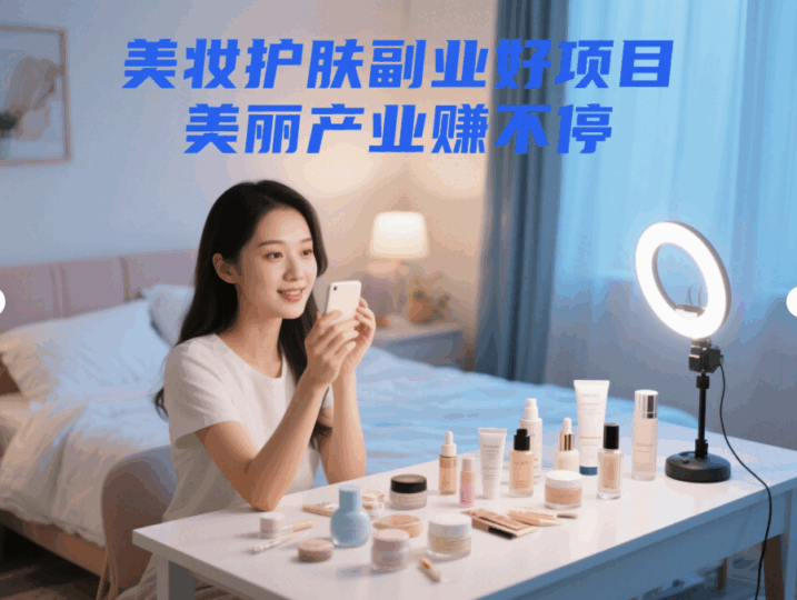 美妝護(hù)膚副業(yè)好項(xiàng)目，美麗產(chǎn)業(yè)賺不停-資源網(wǎng)站