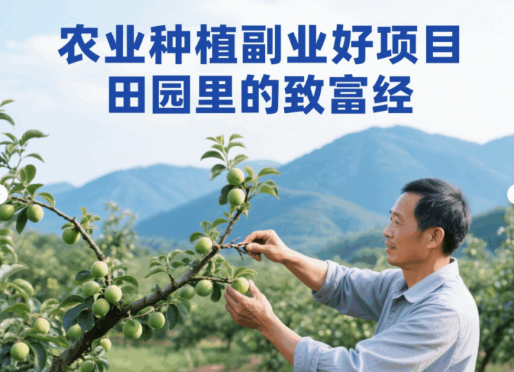 農(nóng)業(yè)種植副業(yè)好項(xiàng)目，田園里的致富經(jīng)-資源網(wǎng)站