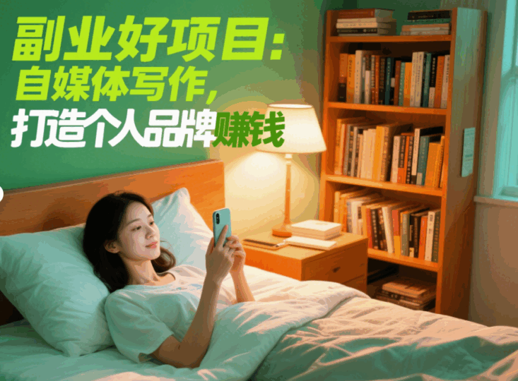 副業(yè)好項(xiàng)目：自媒體寫作，打造個人品牌賺錢-資源網(wǎng)站