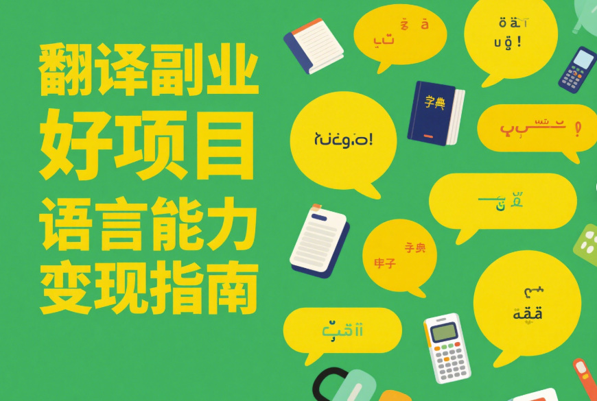 圖片[1]-翻譯副業(yè)好項(xiàng)目，語(yǔ)言能力變現(xiàn)指南-資源網(wǎng)站