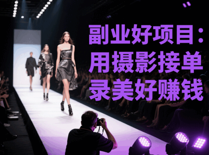 副業(yè)好項(xiàng)目：攝影接單，用鏡頭記錄美好賺錢-資源網(wǎng)站