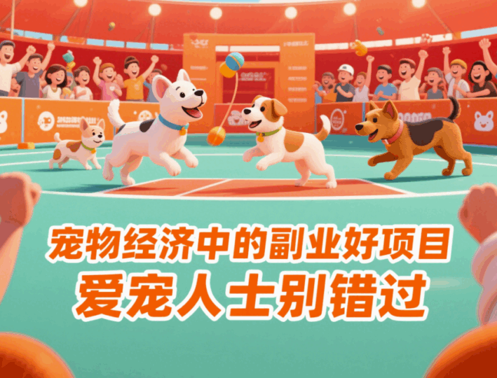 寵物經濟中的副業好項目,愛寵人士別錯過-資源網站