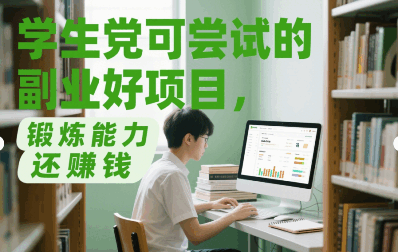 學生黨可嘗試的副業(yè)好項目，鍛煉能力還賺錢-資源網(wǎng)站