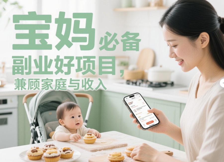 圖片[1]-寶媽必備副業好項目，兼顧家庭與收入-資源網站