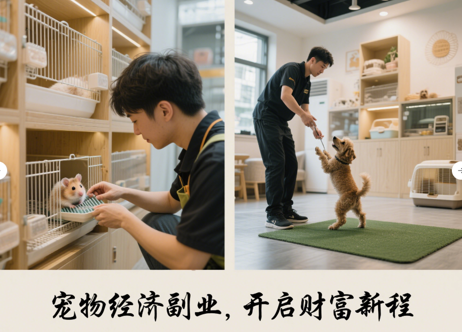 圖片[1]-寵物經濟下的副業賺錢商機：從飼養到服務-資源網站