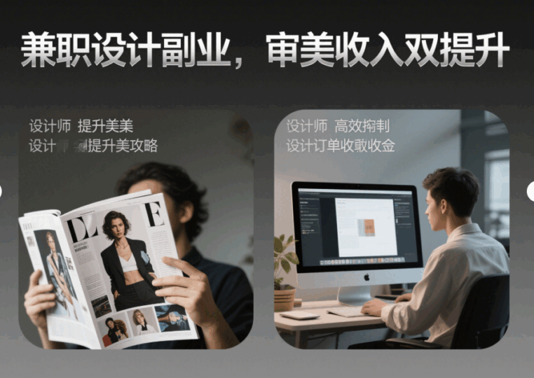 兼職設計副業賺錢:提升審美與收入的雙重攻略-資源網站