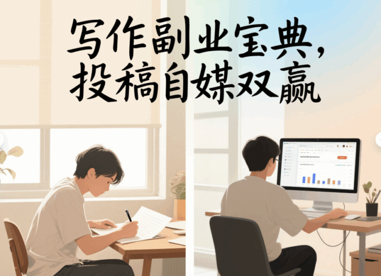 寫作副業賺錢寶典:從投稿到自媒體運營-資源網站