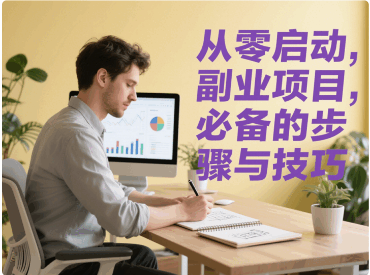 從零啟動(dòng)副業(yè)項(xiàng)目，必備的步驟與技巧-資源網(wǎng)站