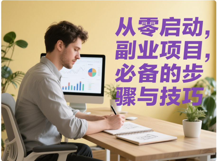 從零啟動(dòng)副業(yè)項(xiàng)目，必備的步驟與技巧