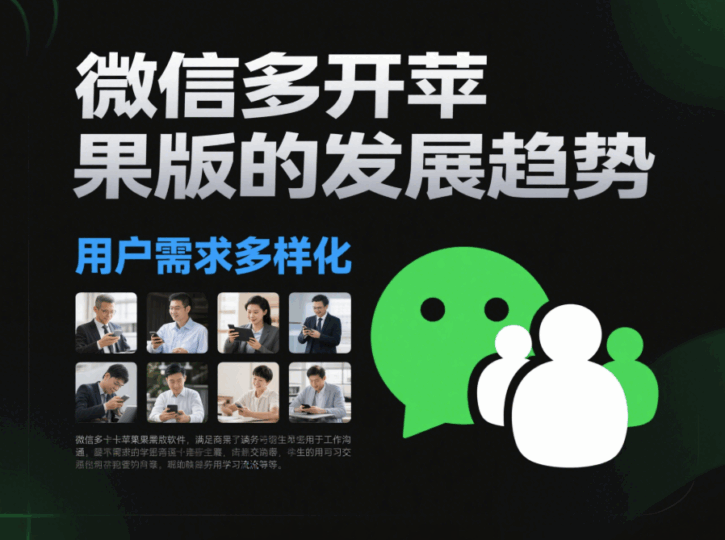 微信多開(kāi)蘋果版的發(fā)展趨勢(shì)-資源網(wǎng)站