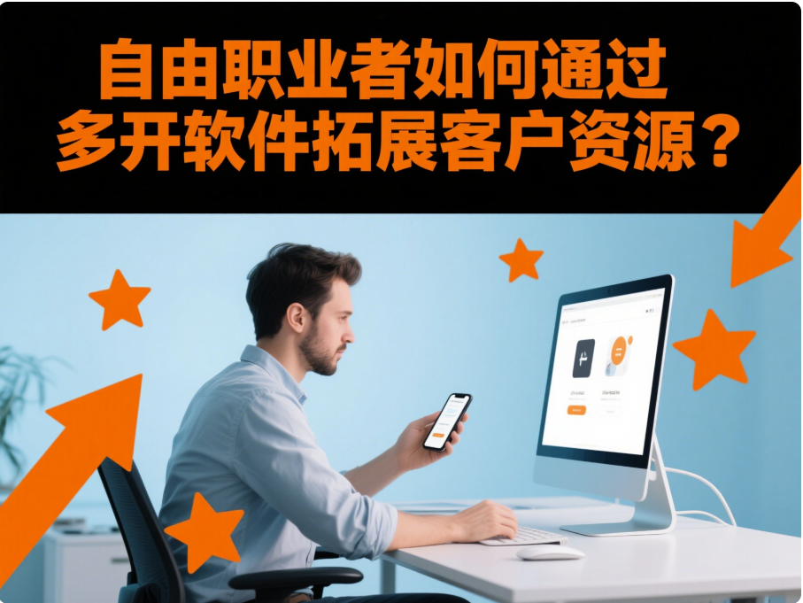 圖片[1]-自由職業(yè)者如何通過“微信多開軟件”拓展客戶資源？-資源網(wǎng)站