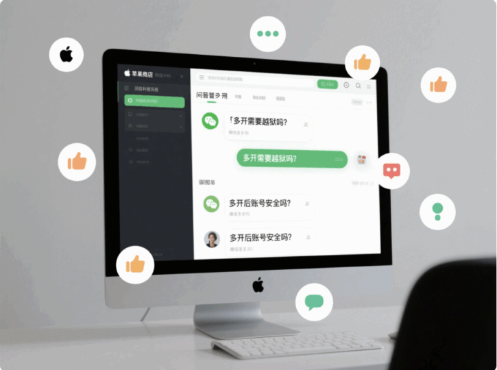 關于蘋果商店微信多開的常見問題解答匯總-資源網站