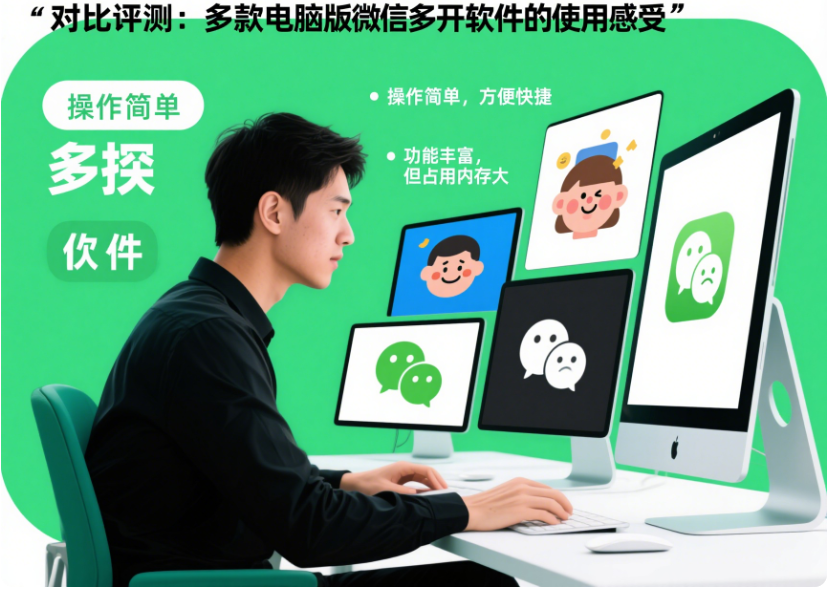 對比評測：多款電腦版微信多開軟件的使用感受-資源網站