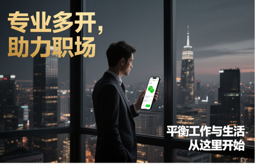 圖片[1]-上班族必備多開微信工具，工作生活兩不誤-資源網站