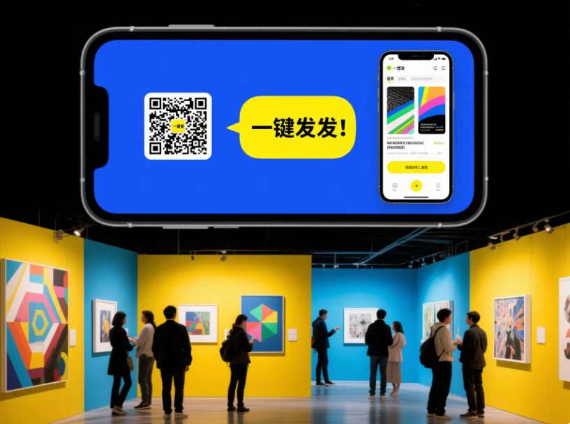 圖片[1]-藝術展覽信息借助一鍵轉發軟件擴大影響力的實踐-資源網站