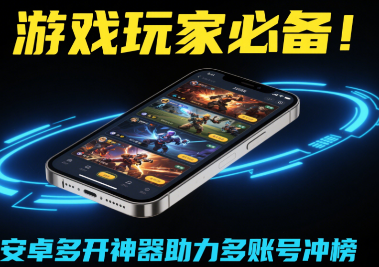 游戲玩家必備!安卓多開神器助力多賬號沖榜-資源網站